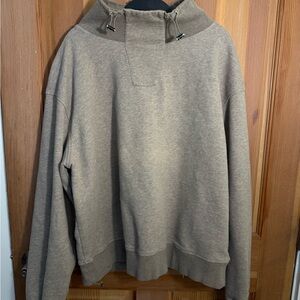 Varley Men's Turtleneck Sweater in Tan